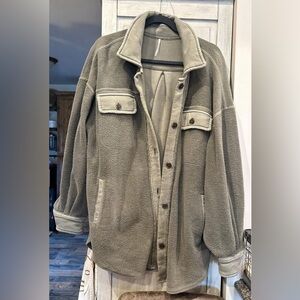 Free People Shacket Size Medium NWT